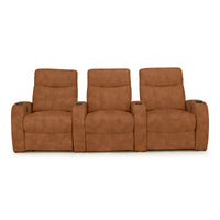 Rialto Italian Leather Home Theater Seating