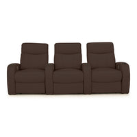 Rialto Italian Leather Home Theater Seating