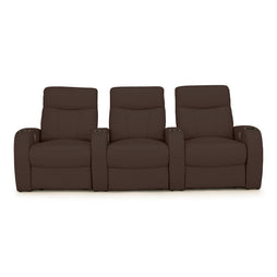 Rialto Italian Leather Home Theater Seating