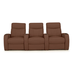 Rialto Italian Leather Home Theater Seating