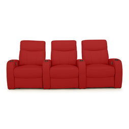 Rialto Italian Leather Home Theater Seating