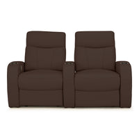 Rialto Italian Leather Home Theater Seating
