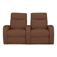 Rialto Italian Leather Home Theater Seating