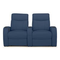 Rialto Italian Leather Home Theater Seating