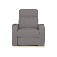 Rialto Italian Leather Home Theater Seating Single Recliner