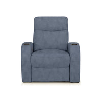 Rialto Italian Leather Home Theater Seating Single Recliner