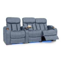 Grenada Italian Leather Home Theater Seating