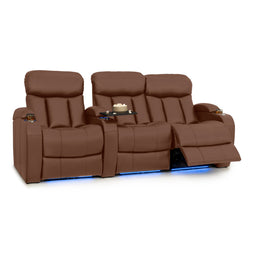 Grenada Italian Leather Home Theater Seating