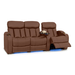 Grenada Italian Leather Home Theater Seating