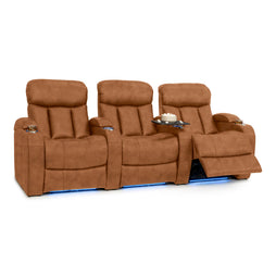 Grenada Italian Leather Home Theater Seating