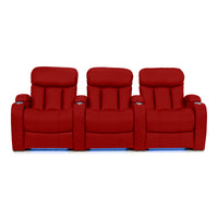 Grenada Italian Leather Home Theater Seating