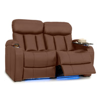 Grenada Italian Leather Home Theater Seating
