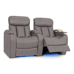 Grenada Italian Leather Home Theater Seating
