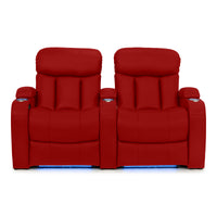Grenada Italian Leather Home Theater Seating