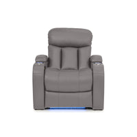 Grenada Italian Leather Home Theater Seating Single Recliner