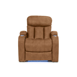 Grenada Italian Leather Home Theater Seating Single Recliner