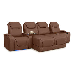 Equinox Chaise CoolZeroᵀᴹ Italian Leather Home Theater Seating