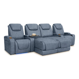 Equinox Chaise CoolZeroᵀᴹ Italian Leather Home Theater Seating