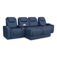 Equinox Chaise CoolZeroᵀᴹ Italian Leather Home Theater Seating