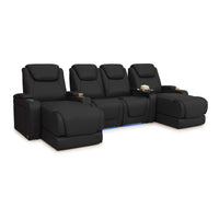 Equinox Chaise CoolZeroᵀᴹ Italian Leather Home Theater Seating