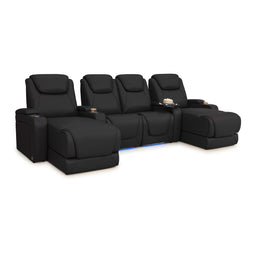 Equinox Chaise CoolZeroᵀᴹ Italian Leather Home Theater Seating
