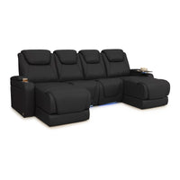 Equinox Chaise CoolZeroᵀᴹ Italian Leather Home Theater Seating