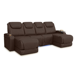 Equinox Chaise CoolZeroᵀᴹ Italian Leather Home Theater Seating