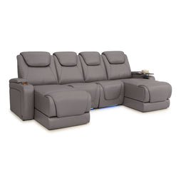 Equinox Chaise CoolZeroᵀᴹ Italian Leather Home Theater Seating