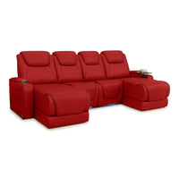 Equinox Chaise CoolZeroᵀᴹ Italian Leather Home Theater Seating