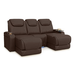 Equinox Chaise CoolZeroᵀᴹ Italian Leather Home Theater Seating