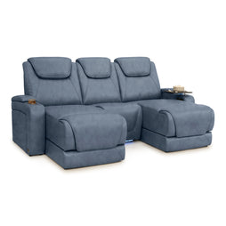 Equinox Chaise CoolZeroᵀᴹ Italian Leather Home Theater Seating
