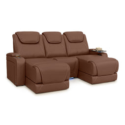 Equinox Chaise CoolZeroᵀᴹ Italian Leather Home Theater Seating
