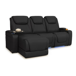 Equinox Chaise CoolZeroᵀᴹ Italian Leather Home Theater Seating