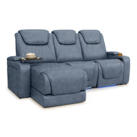 Equinox Chaise CoolZeroᵀᴹ Italian Leather Home Theater Seating