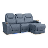 Equinox Chaise CoolZeroᵀᴹ Italian Leather Home Theater Seating