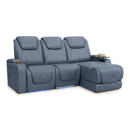 Equinox Chaise CoolZeroᵀᴹ Italian Leather Home Theater Seating