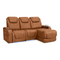 Equinox Chaise CoolZeroᵀᴹ Italian Leather Home Theater Seating