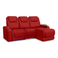 Equinox Chaise CoolZeroᵀᴹ Italian Leather Home Theater Seating