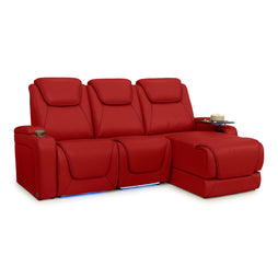 Equinox Chaise CoolZeroᵀᴹ Italian Leather Home Theater Seating