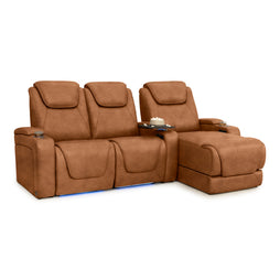 Equinox Chaise CoolZeroᵀᴹ Italian Leather Home Theater Seating
