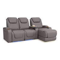 Equinox Chaise CoolZeroᵀᴹ Italian Leather Home Theater Seating