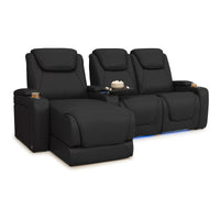Equinox Chaise CoolZeroᵀᴹ Italian Leather Home Theater Seating