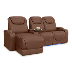 Equinox Chaise CoolZeroᵀᴹ Italian Leather Home Theater Seating