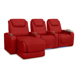 Equinox Chaise CoolZeroᵀᴹ Italian Leather Home Theater Seating