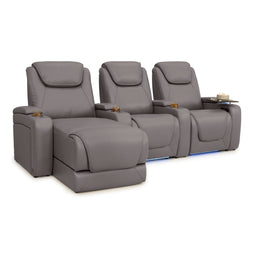 Equinox Chaise CoolZeroᵀᴹ Italian Leather Home Theater Seating