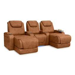Equinox Chaise CoolZeroᵀᴹ Italian Leather Home Theater Seating