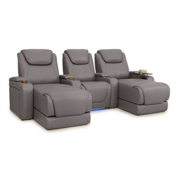 Equinox Chaise CoolZeroᵀᴹ Italian Leather Home Theater Seating