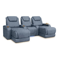 Equinox Chaise CoolZeroᵀᴹ Italian Leather Home Theater Seating