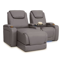 Equinox Chaise CoolZeroᵀᴹ Italian Leather Home Theater Seating