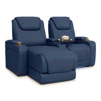 Equinox Chaise CoolZeroᵀᴹ Italian Leather Home Theater Seating